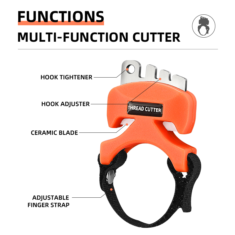 Multifunctional Ring Finger Cu - Fishing Line Cutter avis et prix
