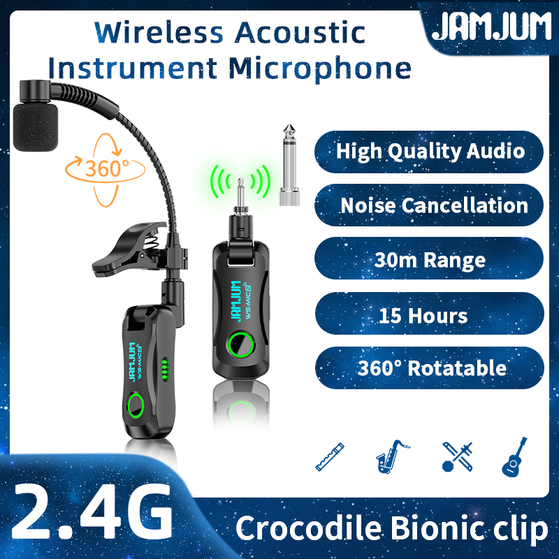 JAMJUM WS-MIC2 Wireless Saxoph - Tippet Line avis et prix