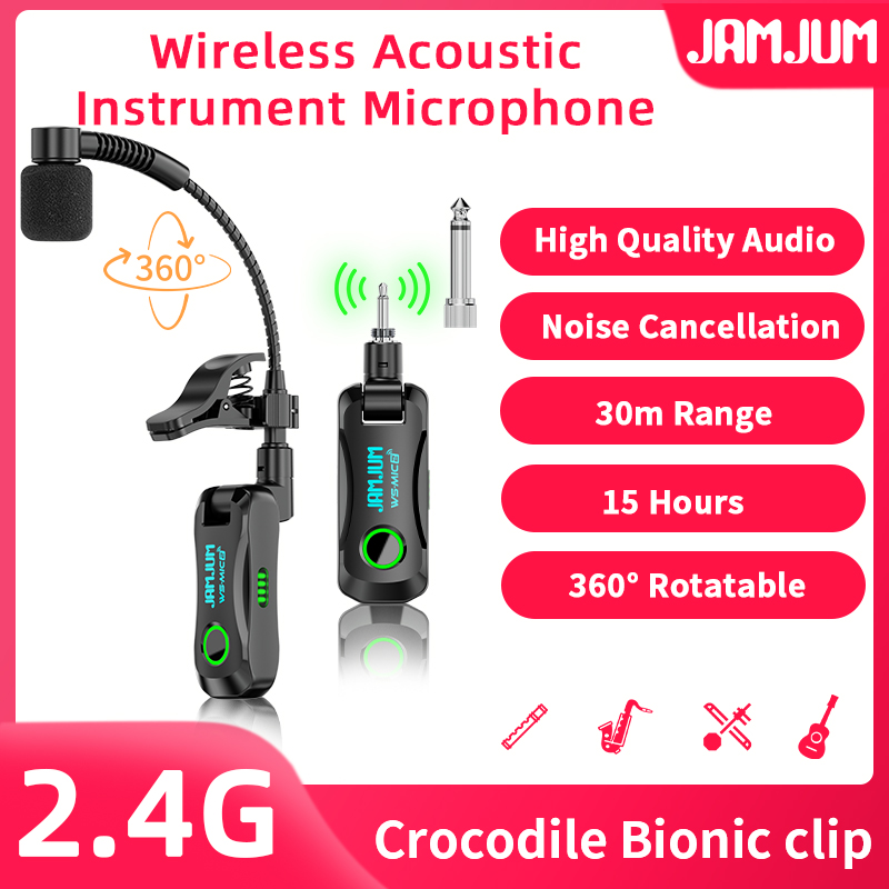 JAMJUM WS-MIC2 Wireless Saxoph - Tippet Line avis et prix