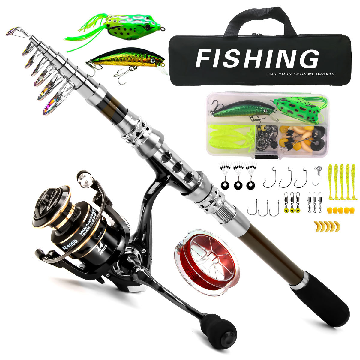 Carbon Luya Rod Wheel Set Sea  - Freshwater Line avis et prix