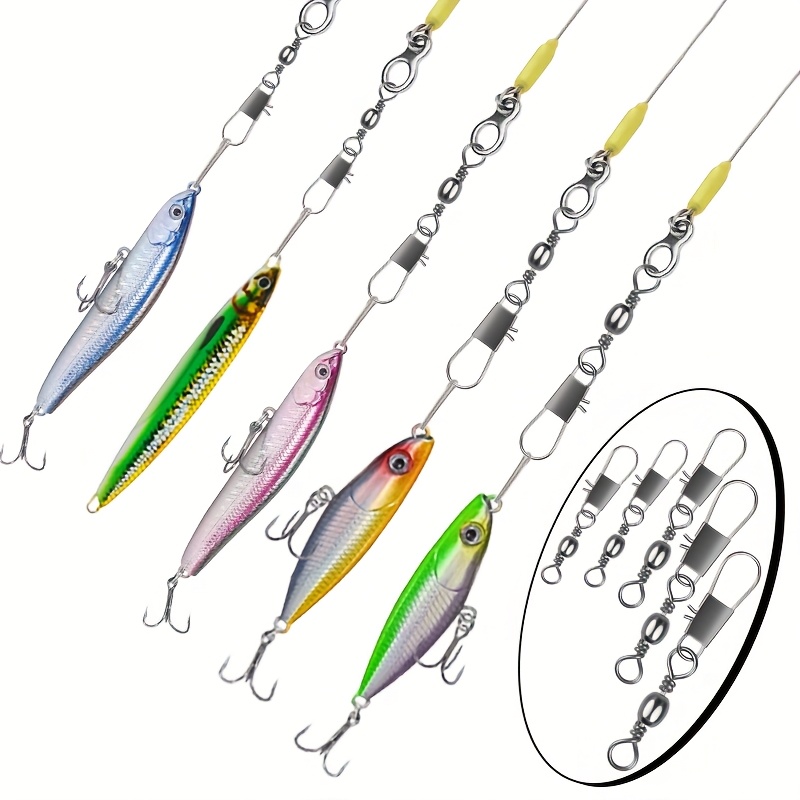 50Pc/box Stainless Steel Swive - Fishing Line Box avis et prix
