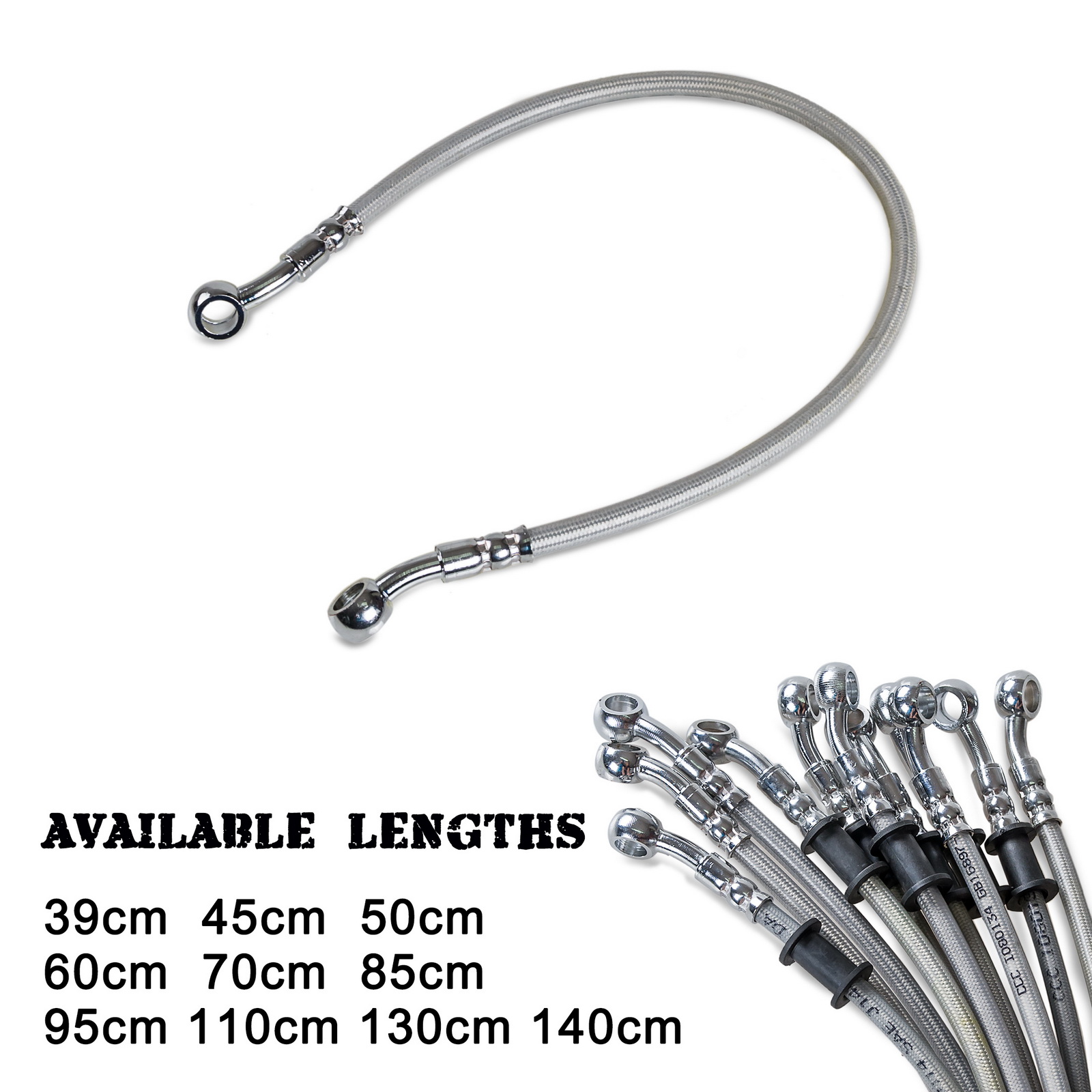 39cm-140cm Motorcycle Brake Oi - Braided Line avis et prix