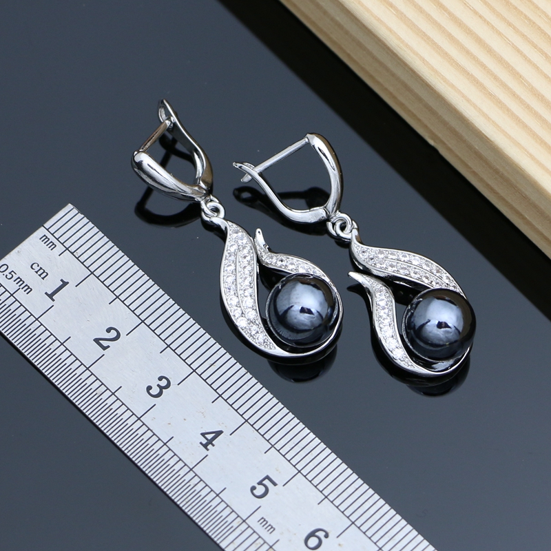 Black Pearls 925 Silver Jewelr - Freshwater Line avis et prix