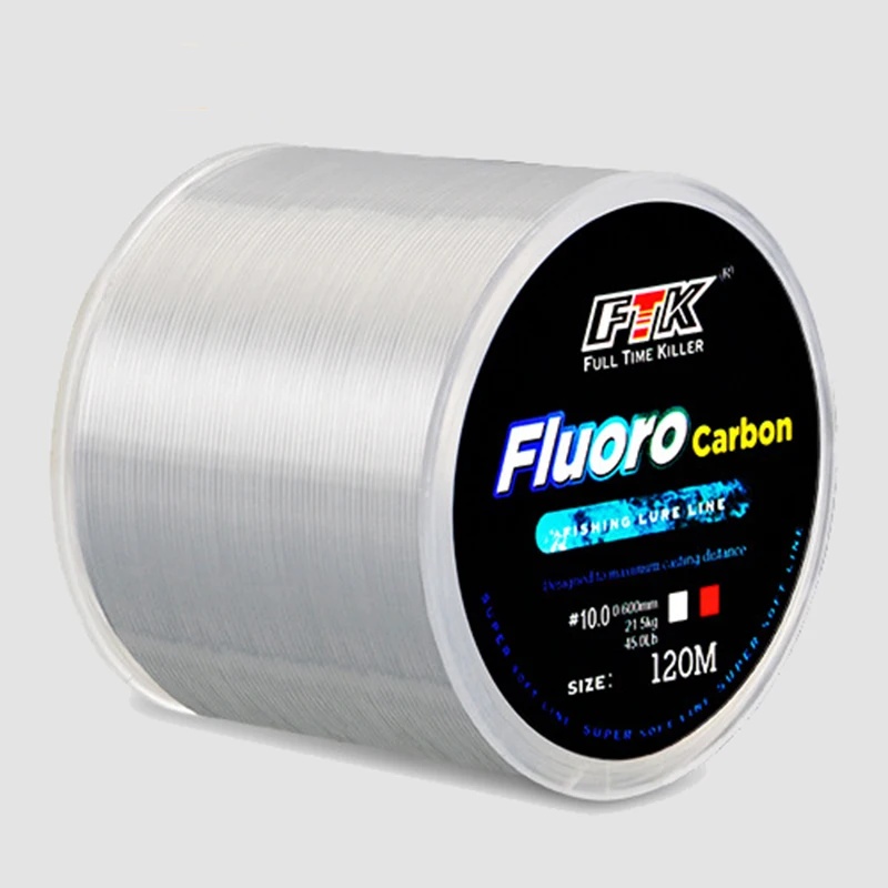 120M Fishing Line 0.14mm-0.6mm - Fluorocarbon Line avis et prix