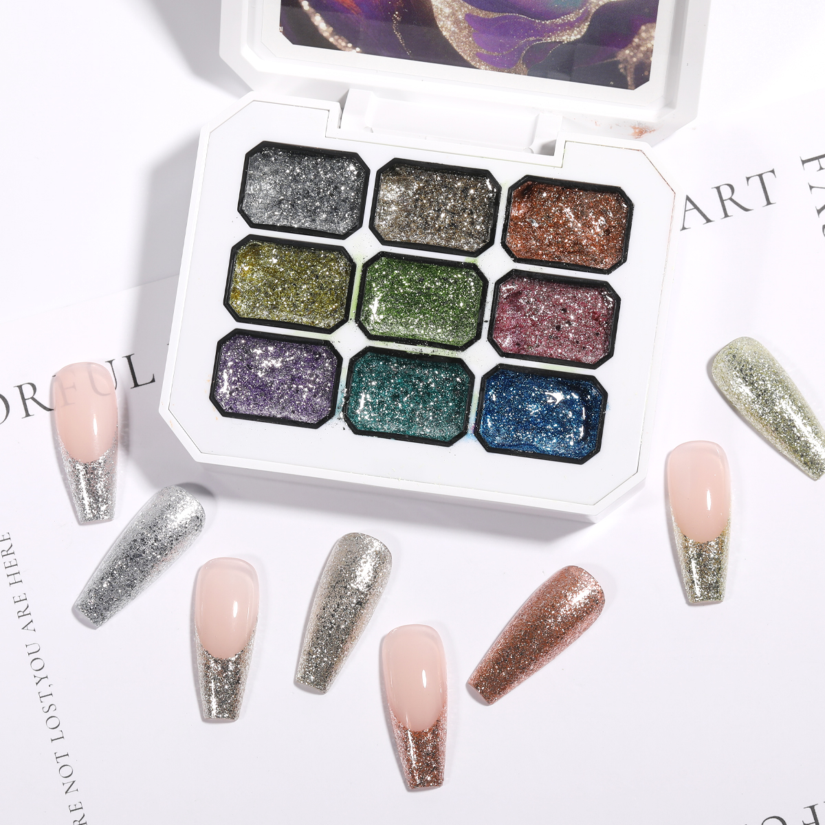 9-Grid Sparkling Metallic High - Copolymer Line avis et prix