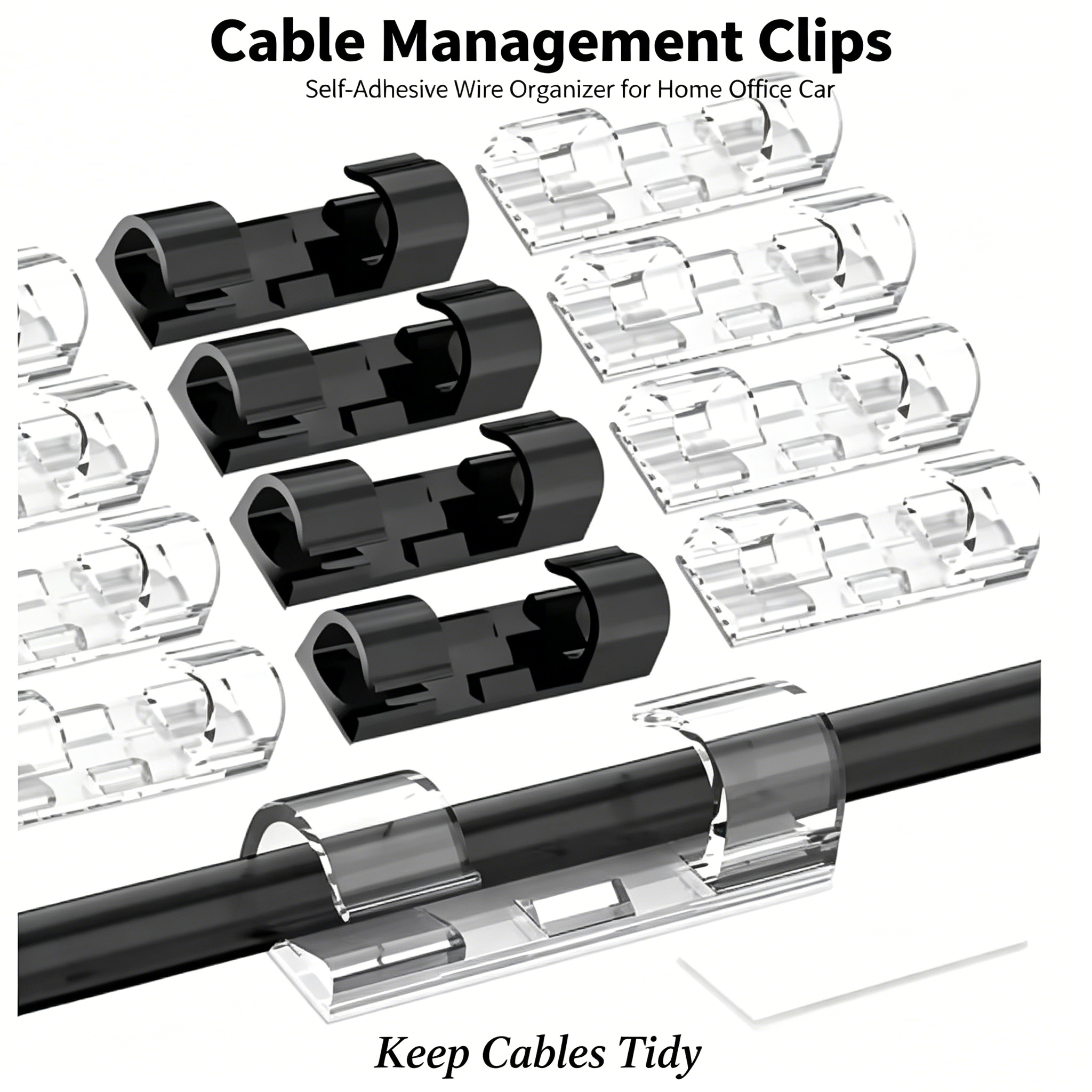 Cable Organizer Clips Cable Ma - Tippet Line avis et prix