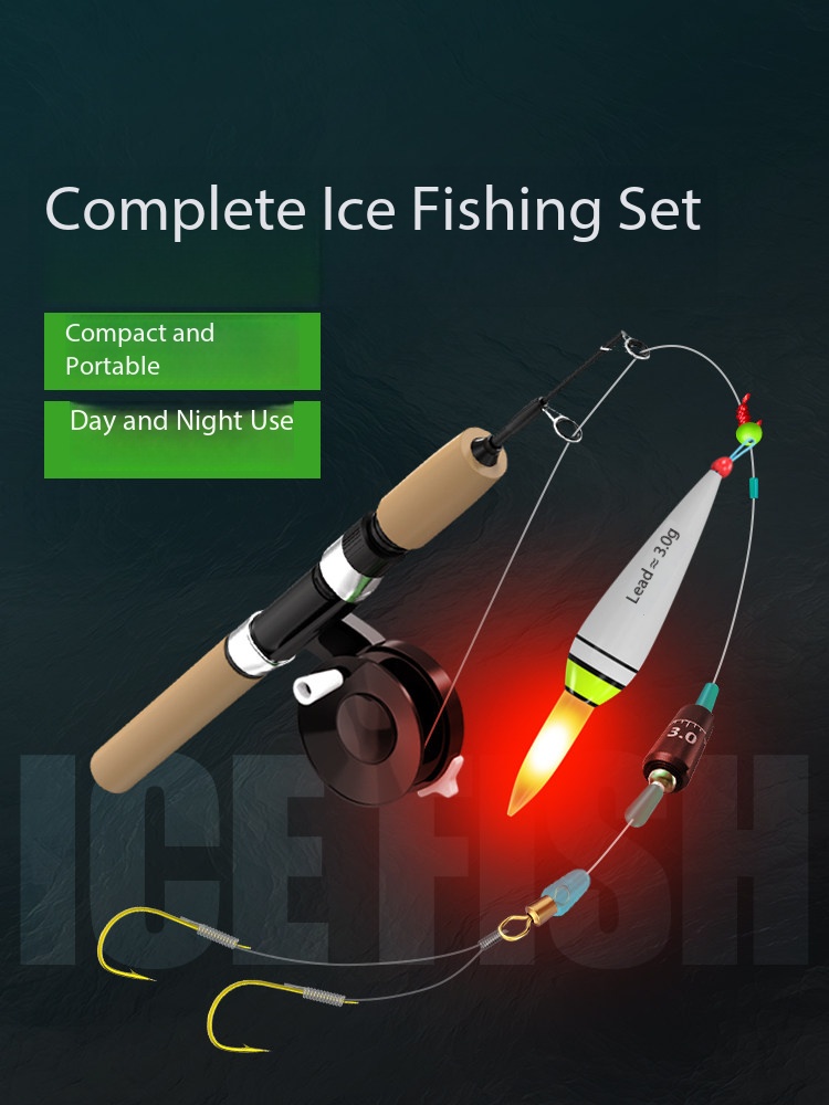 New Ice Fishing Rod Ultra Shor - Ice Fishing Line avis et prix