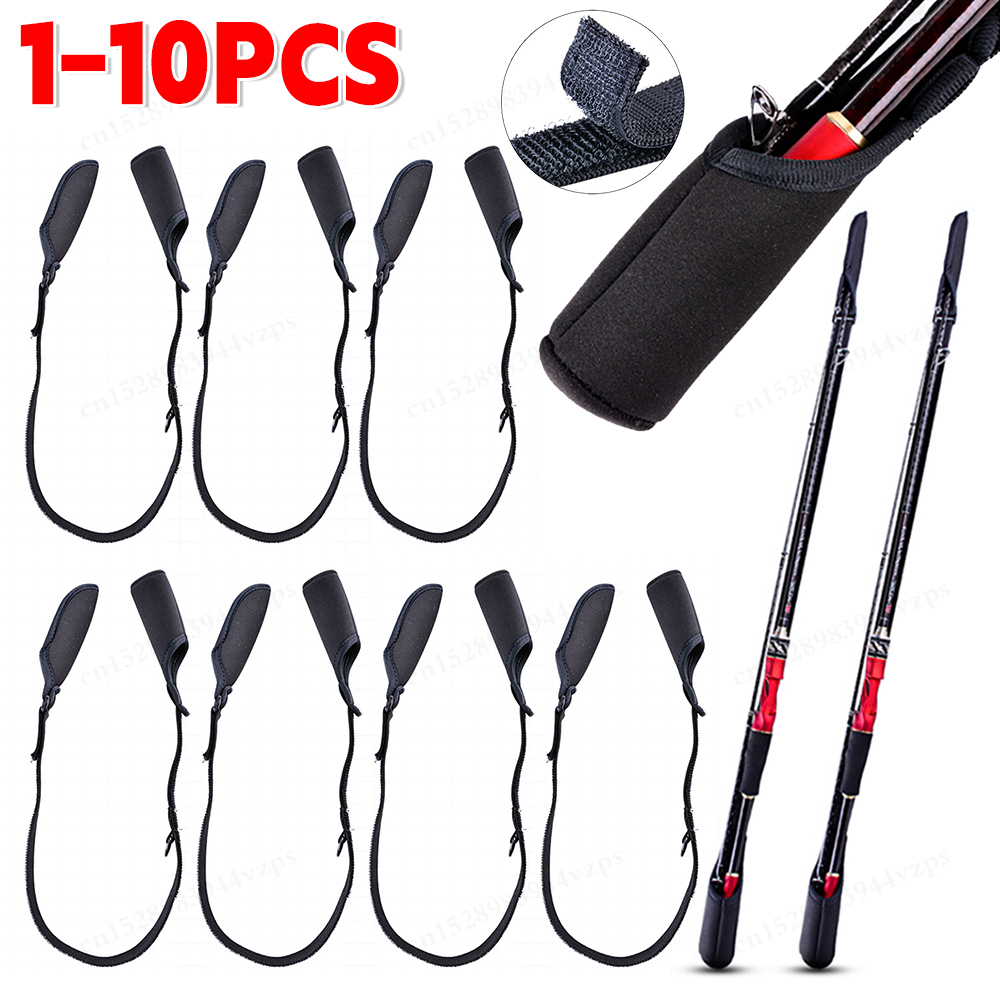 1-10PCS Fishing Rod Socks Srta - Fishing Line Box avis et prix