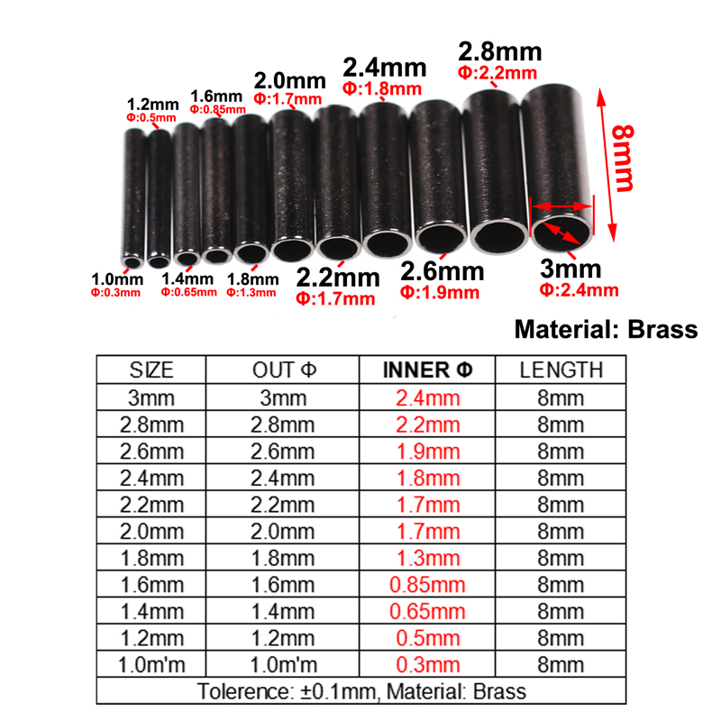 100pcs Black Single Barrel Cop - Freshwater Line avis et prix