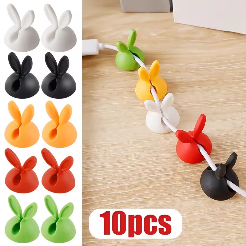 Cute Rabbit Ear Cable Manager  - Tippet Line avis et prix