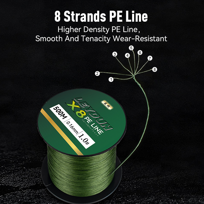 LEYDUN 500m Micro New Fishing  - Ice Fishing Line avis et prix