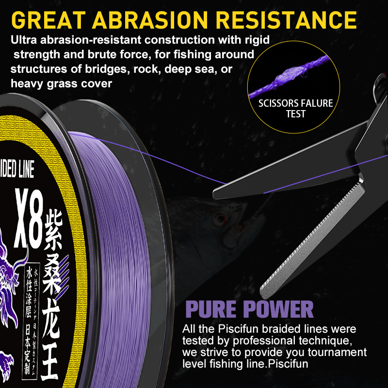 ZUKIBO ZISANG Braided FishingL - Ice Fishing Line avis et prix