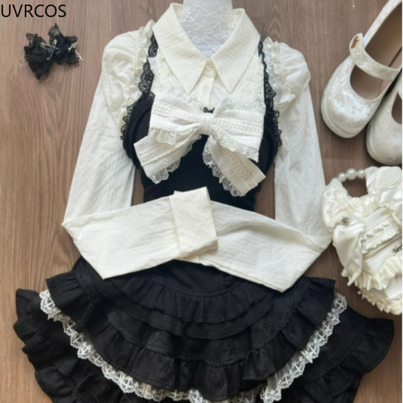 Y2k Aesthetic Lolita Style 3 P - Fly Line avis et prix