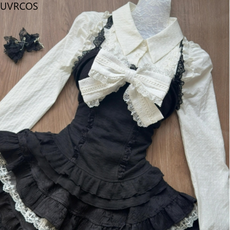 Y2k Aesthetic Lolita Style 3 P - Fly Line avis et prix