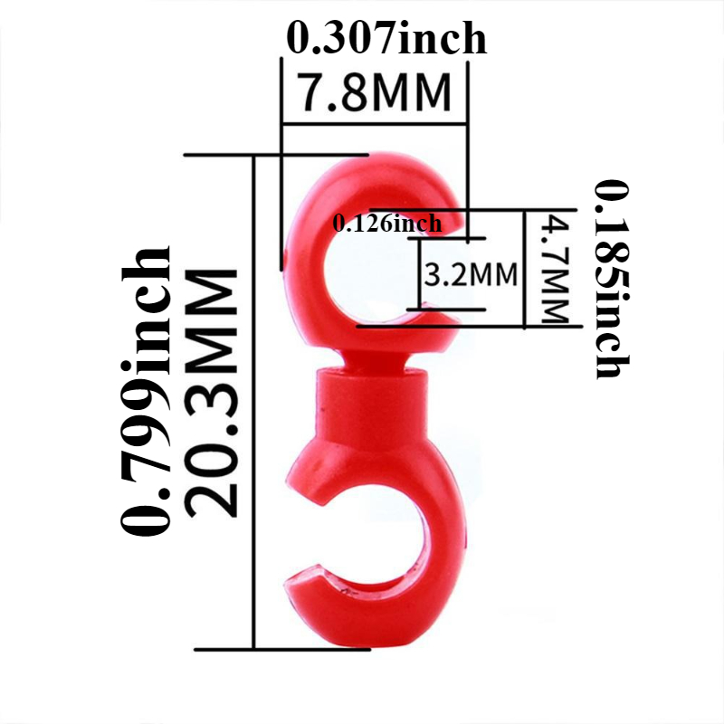 10pcs/set plastics Bike Cross  - Tippet Line avis et prix