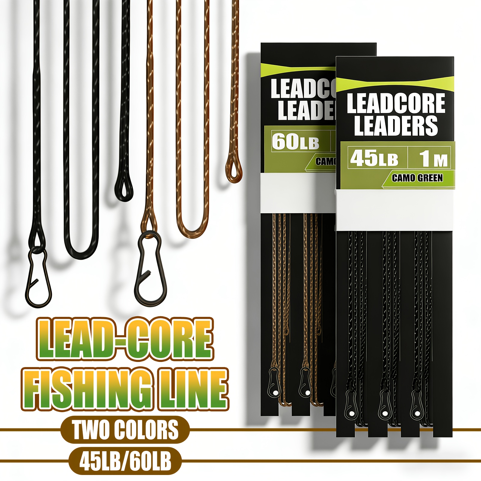 Carp Fishing Leadcore Leaders  - Leader Line avis et prix