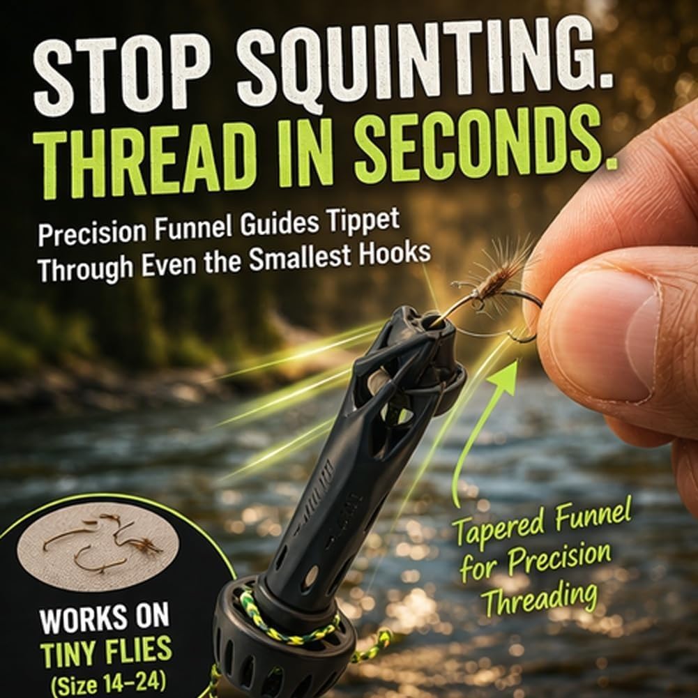 Portable Magnetic Fly Threader - Fishing Line Winder avis et prix