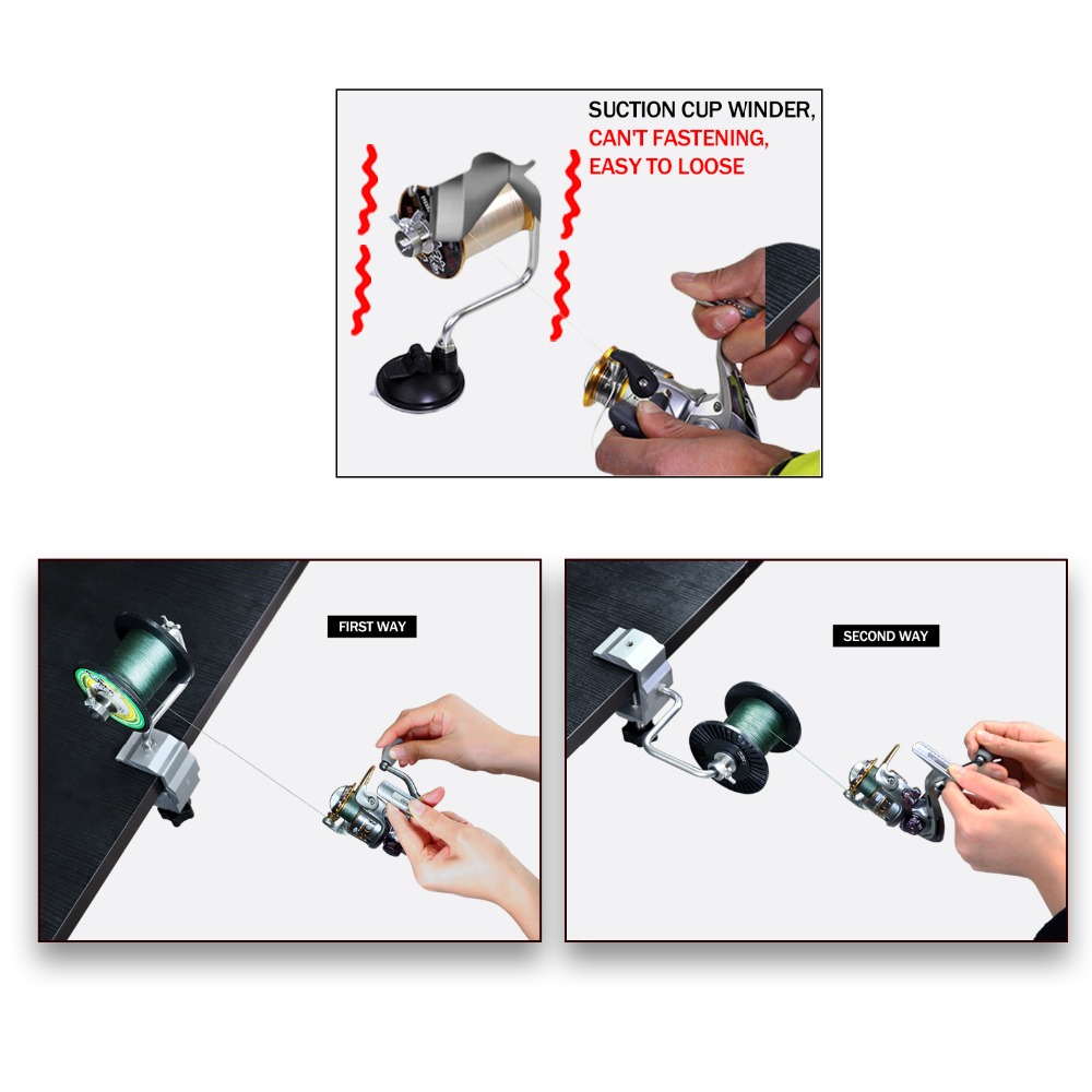 1pcs Portable Aluminum Fishing - Fishing Line Spool avis et prix