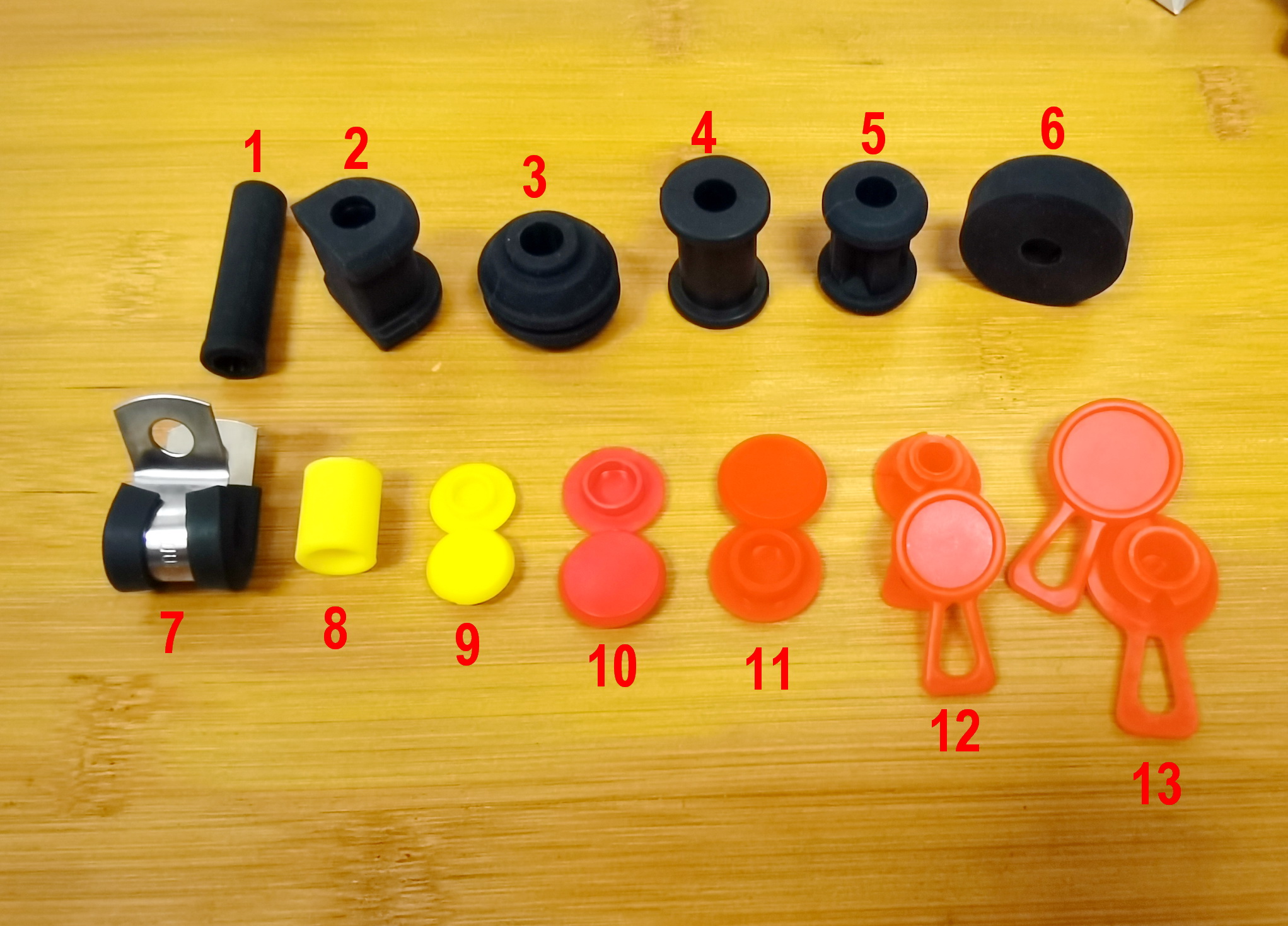 Rubber Silicone Plastic Gromme - Braided Line avis et prix