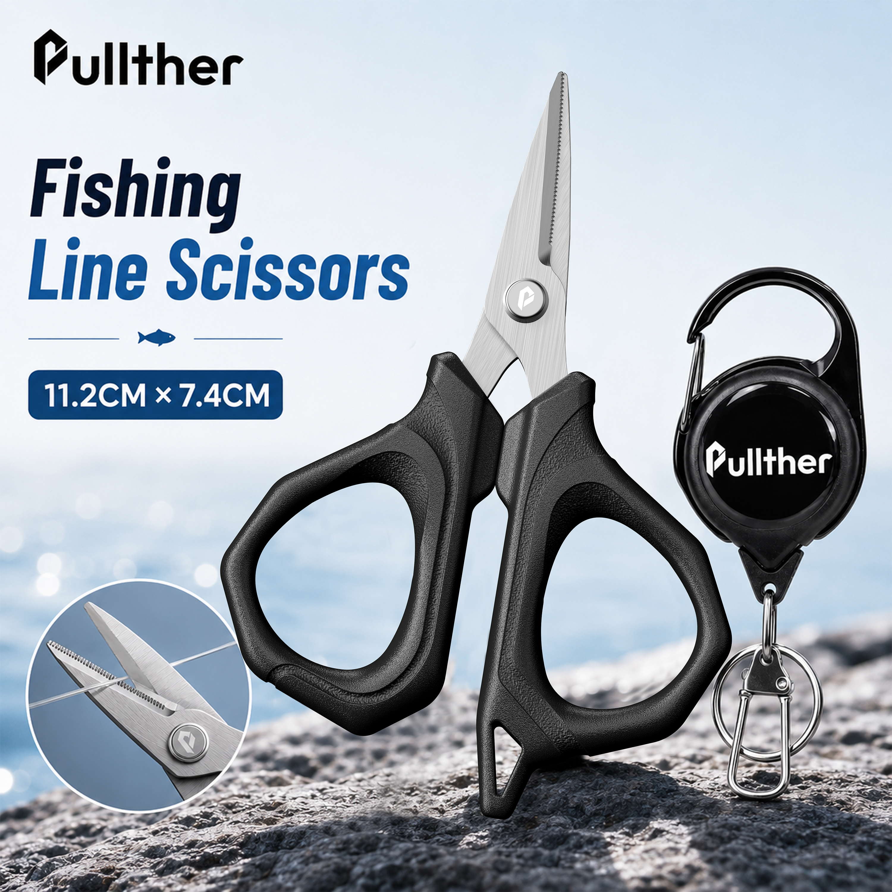 Fishing Scissors Stainless Ste - Fishing Line Cutter avis et prix
