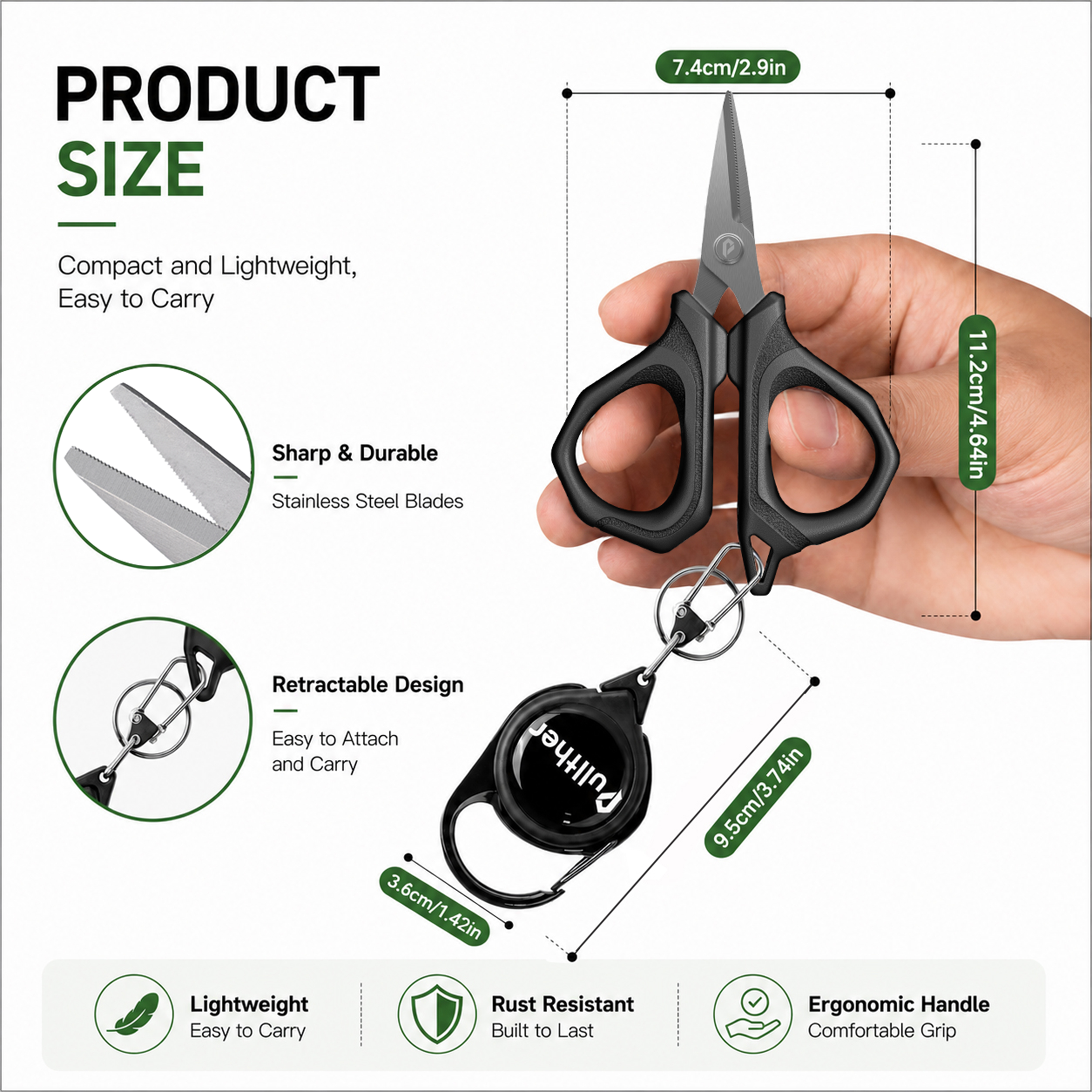 Fishing Scissors Stainless Ste - Fishing Line Cutter avis et prix
