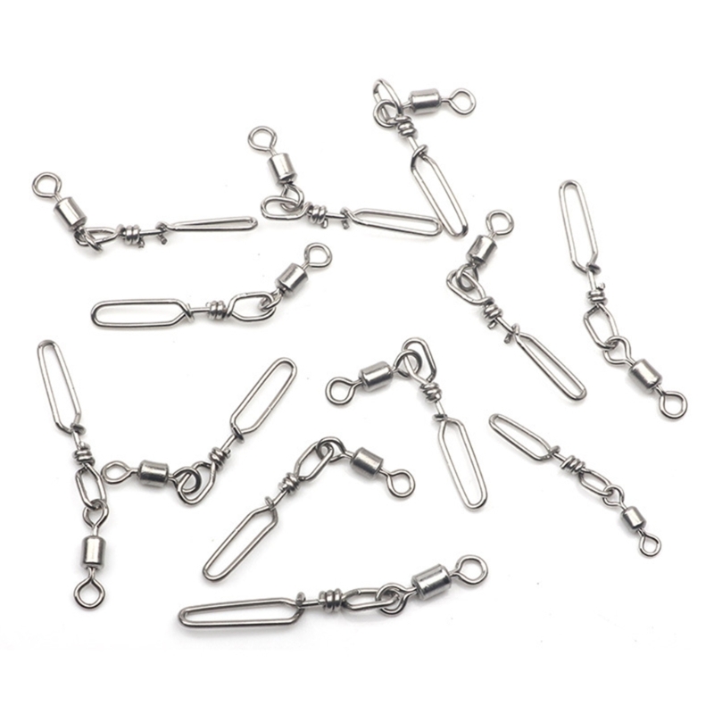 10Pcs Stainless Steel Quick Sn - Saltwater Line avis et prix