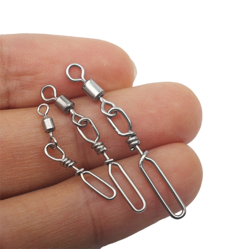 10Pcs Stainless Steel Quick Sn - Saltwater Line avis et prix