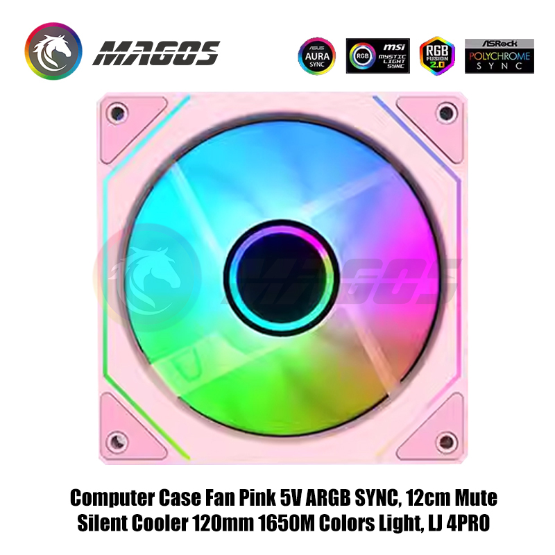 Computer Case Fan Pink 5V ARGB - Fly Line avis et prix