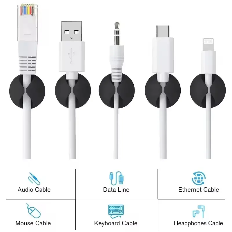 Cable Clips Phone Cord Holder  - Tippet Line avis et prix