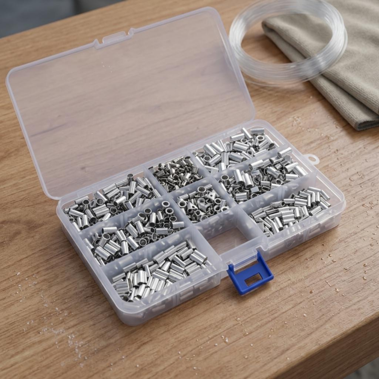 600 Pieces Fishing Line Crimp  - Leader Line avis et prix