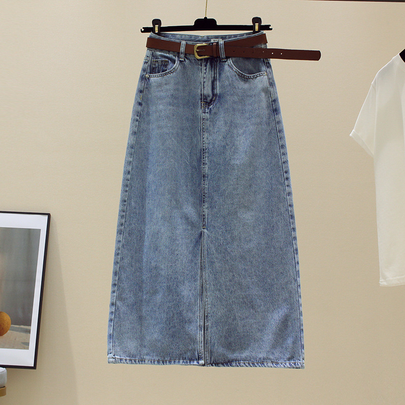 Sexy Wrap Buttocks Denim Skirt - Fly Line avis et prix