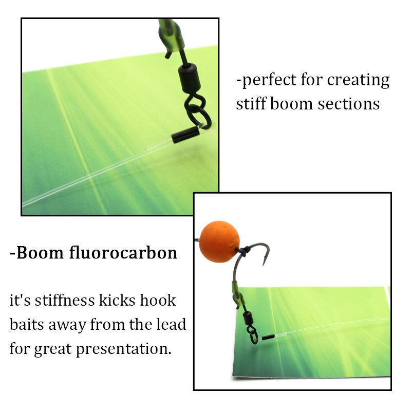 Carp Fishing Hooklink Boom Flu - Fluorocarbon Line avis et prix