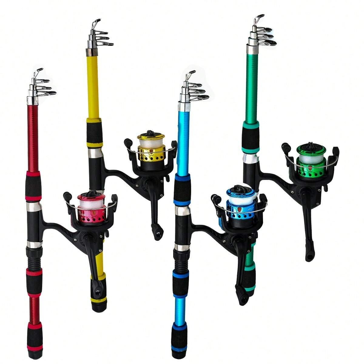 Fishing Pole Set Full Kits Wit - Saltwater Line avis et prix