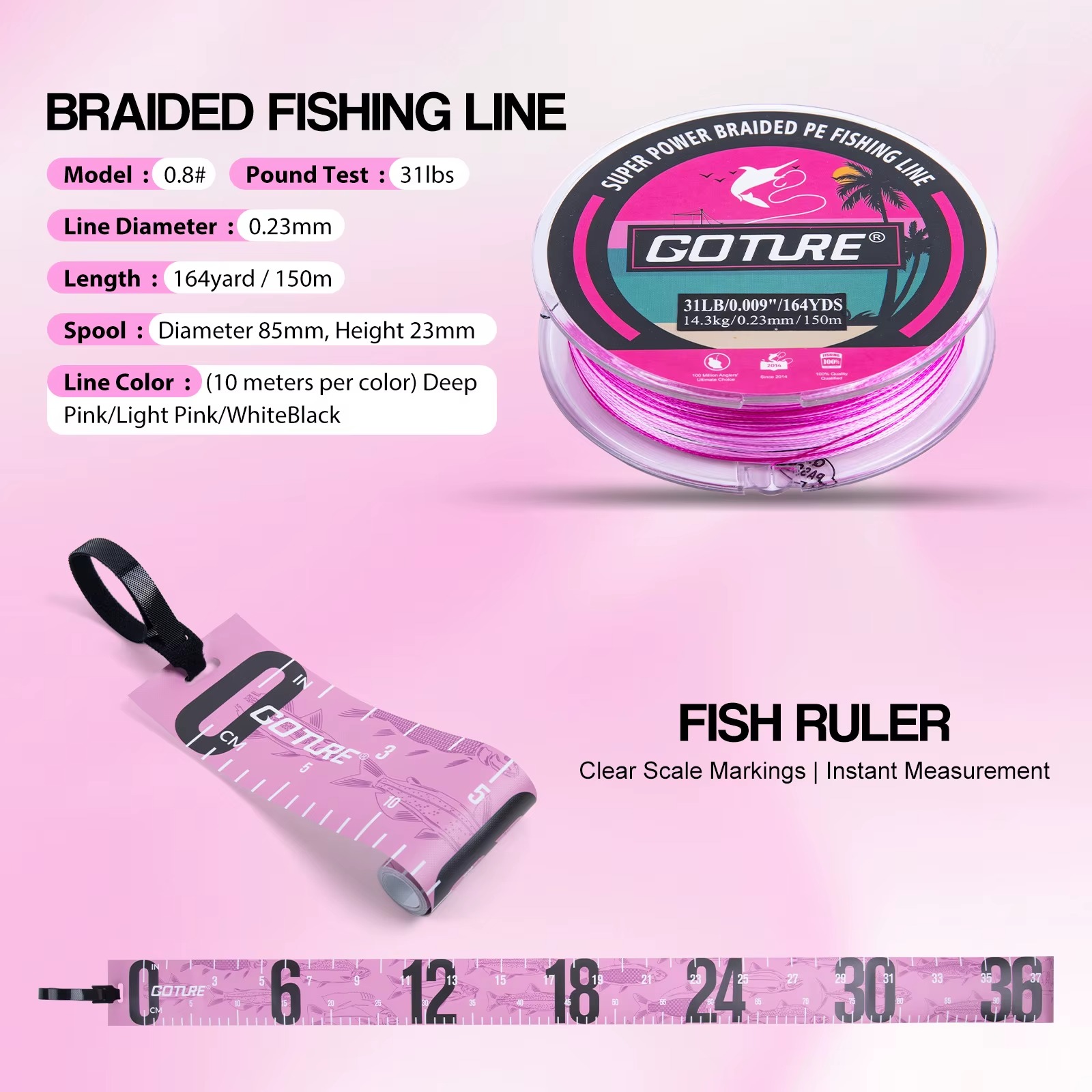 Goture All-in-One Fishing Comb - Saltwater Line avis et prix