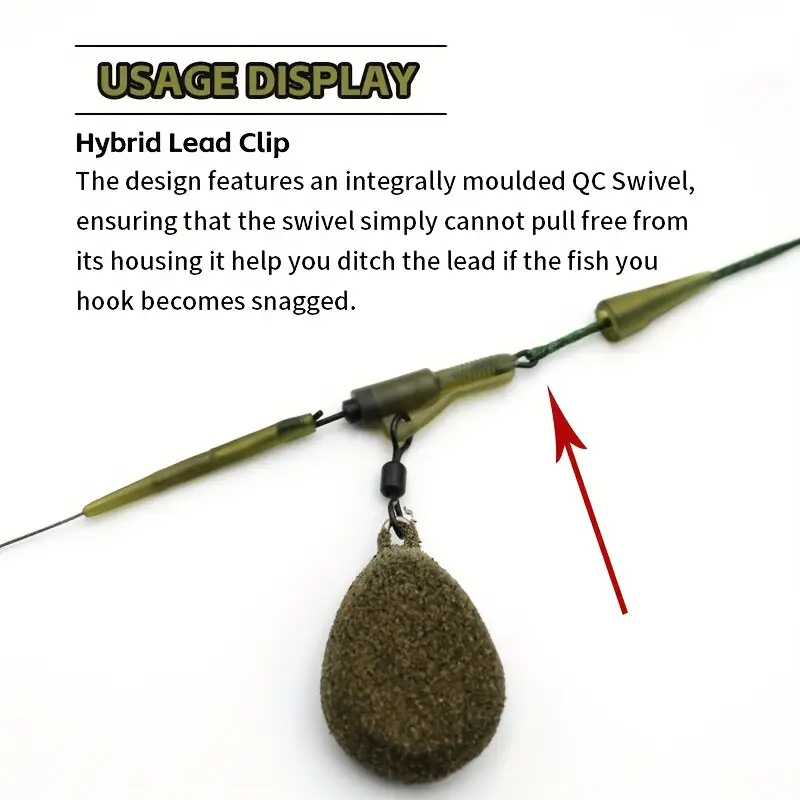 3/6pc CarpCarp Fishing Line Re - Leader Line avis et prix