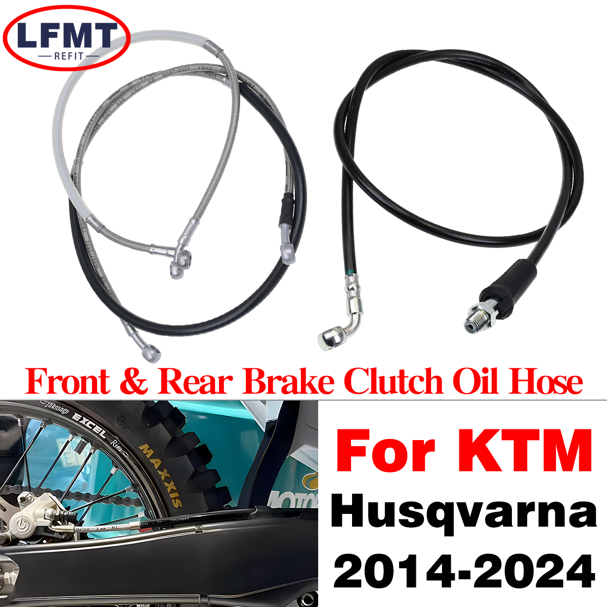 Motorcycle 10mm Front & Rear B - Braided Line avis et prix