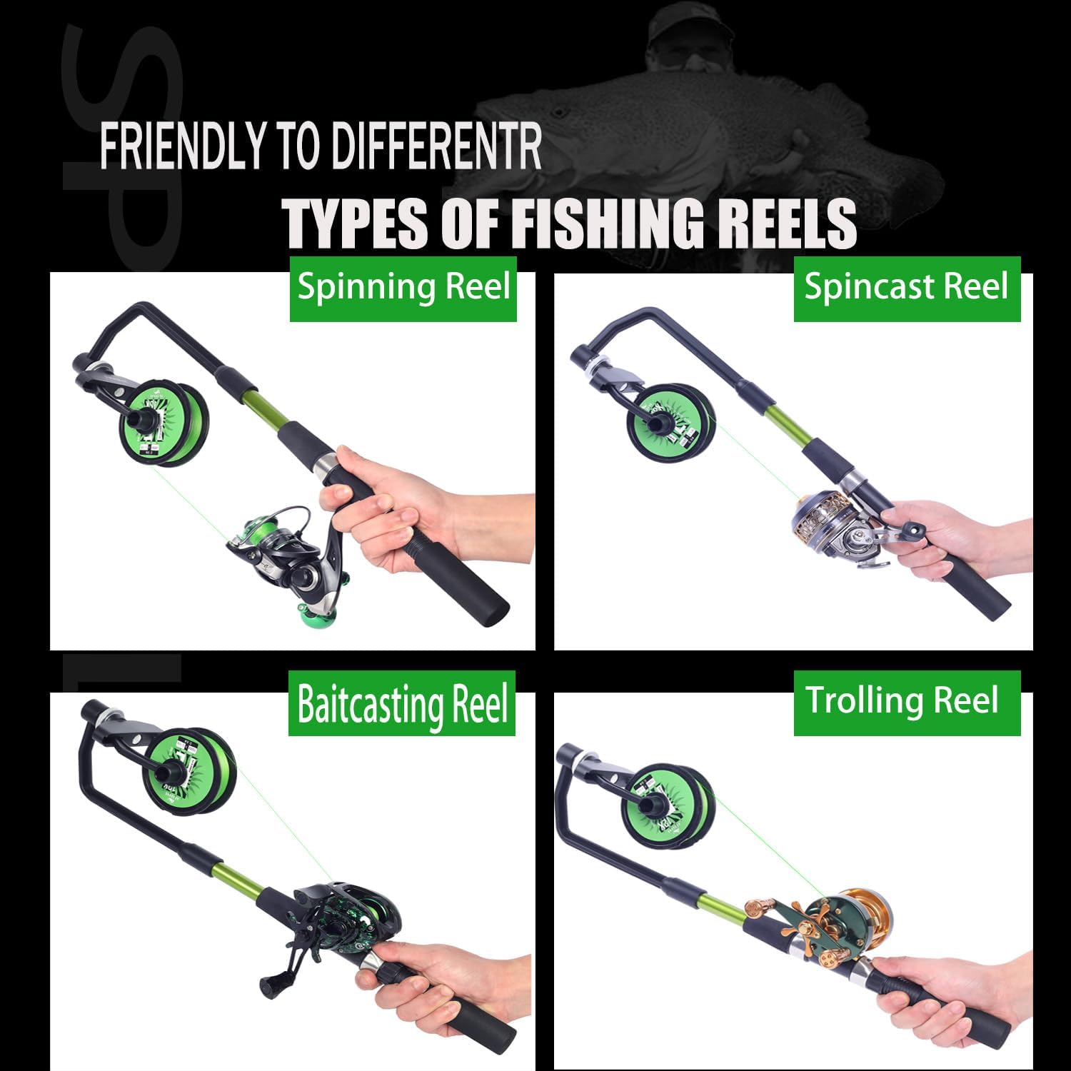 Fishing Line Spooler, Adjustab - Fishing Line Winder avis et prix