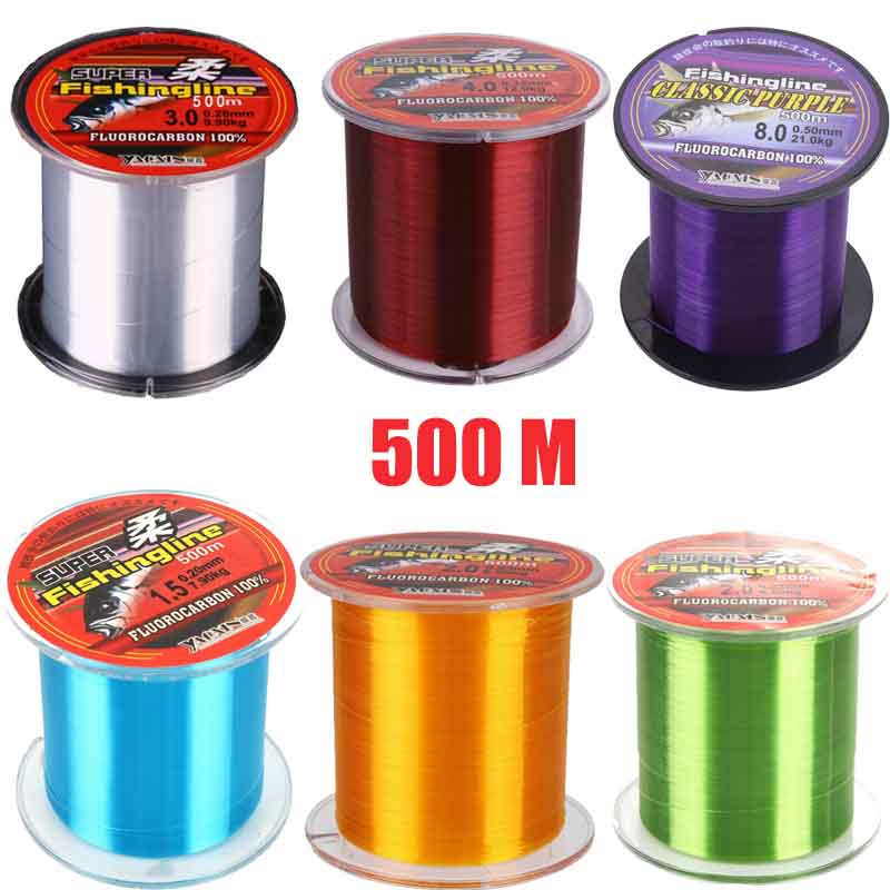 1pc 500M Fishing Line Super St - Fluorocarbon Line avis et prix