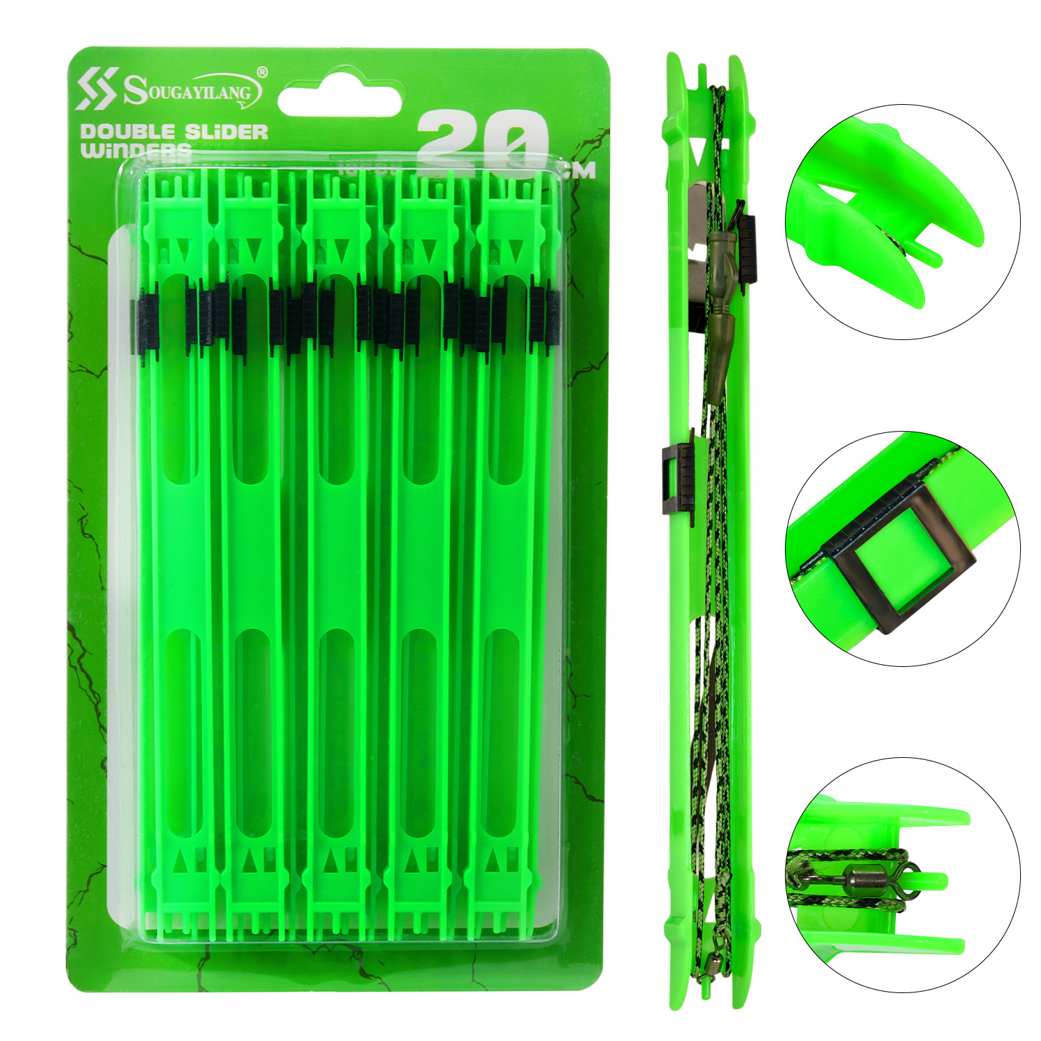 Sougayilang 10pcs Fishing Plas - Fishing Line Winder avis et prix