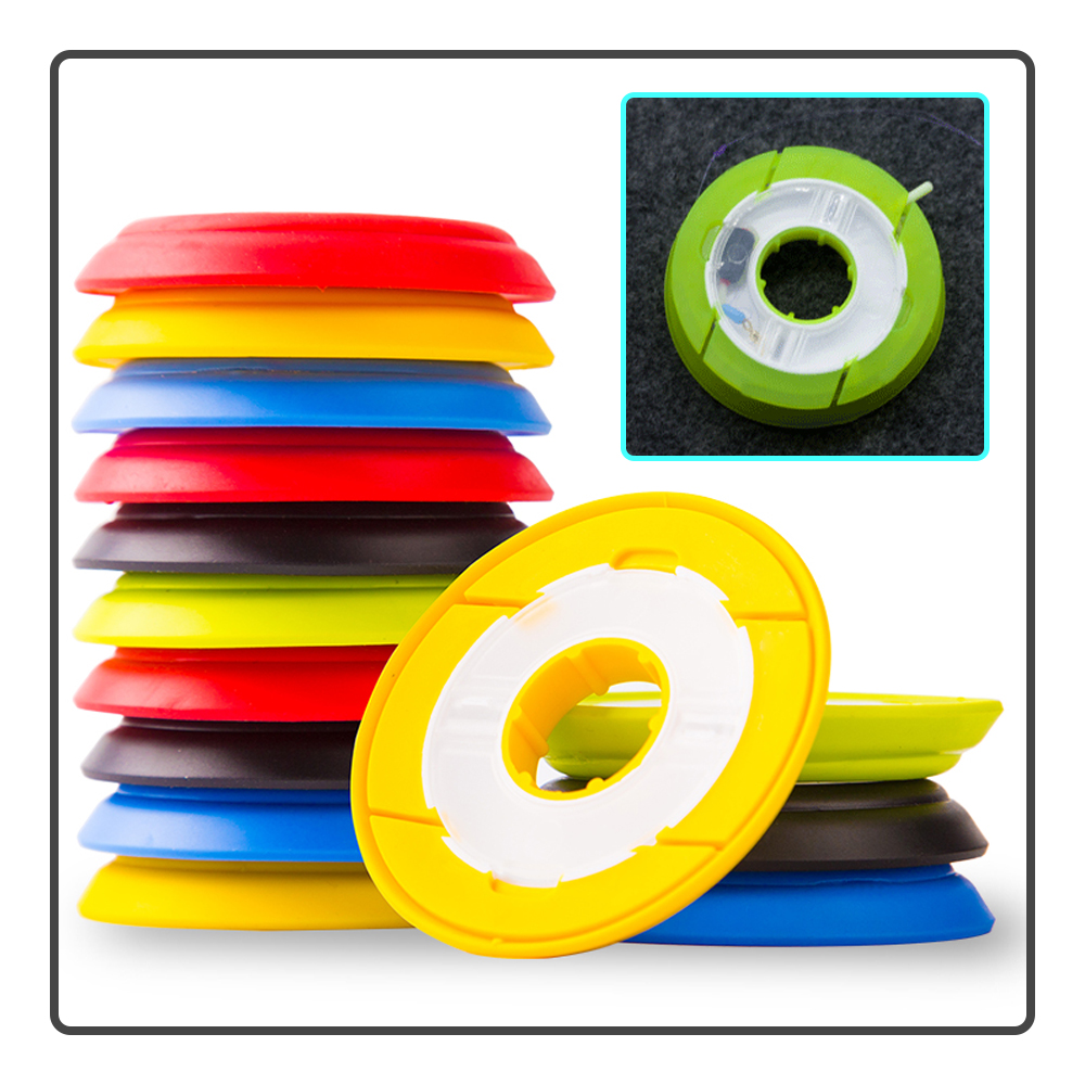 5pcs/lot Color Silicone Storag - Fishing Line Spool avis et prix
