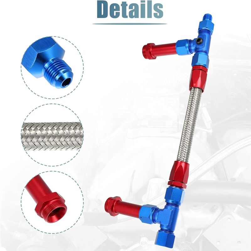 4150 Carburetor Fuel Line Kit  - Braided Line avis et prix