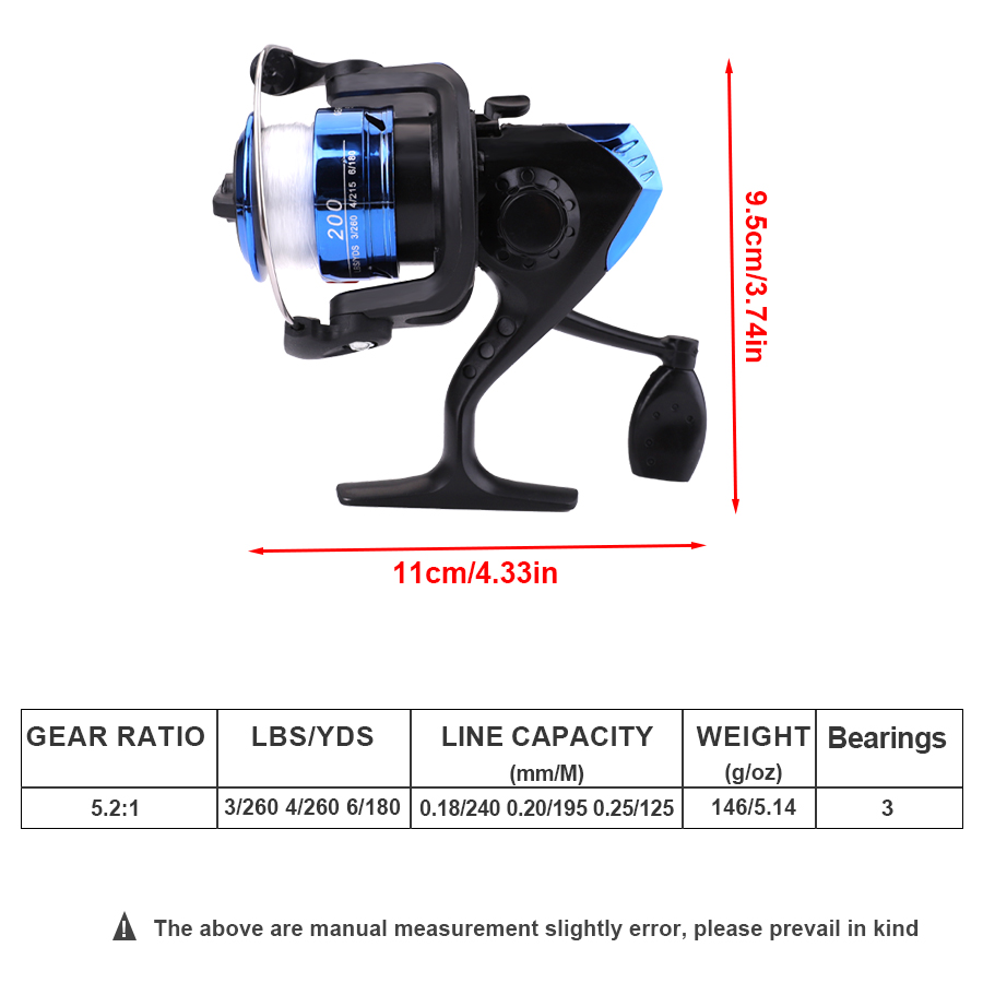 FTK 1.8M Portable Spinning Fis - Saltwater Line avis et prix