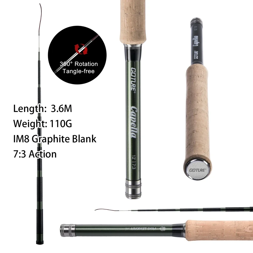 Goture 12FT Classical Tenkara  - Saltwater Line avis et prix