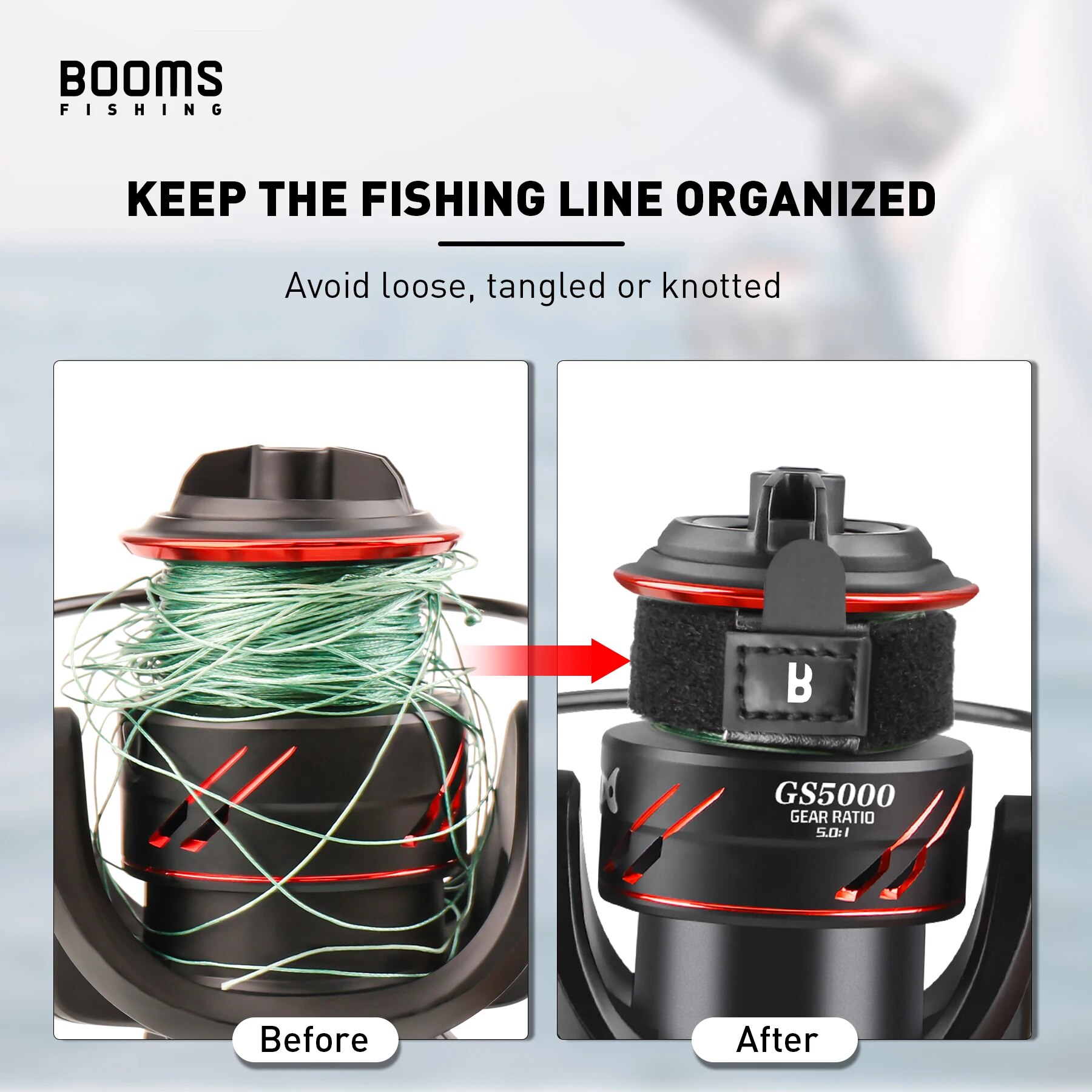 Booms Fishing SB1 4Pcs Spinnin - Fishing Line Spool avis et prix